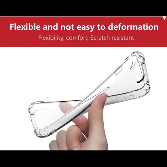 Crystal Clear Gel iPhone 7/8 and 7/8 Plus Case - Picture 7 of 8